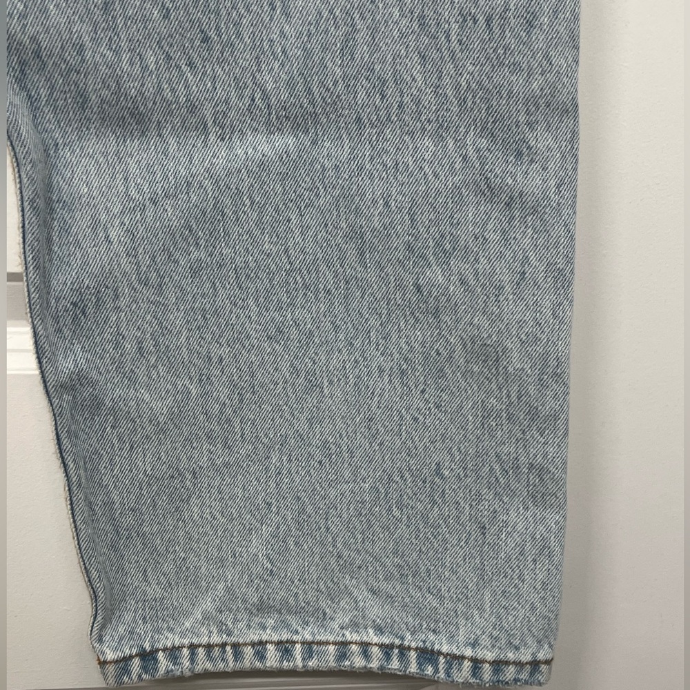SER.O.YA Sunny Mid Rise Distressed Boyfriend Jeans Wide Leg Color Cove NWOT - Picture 16 of 16